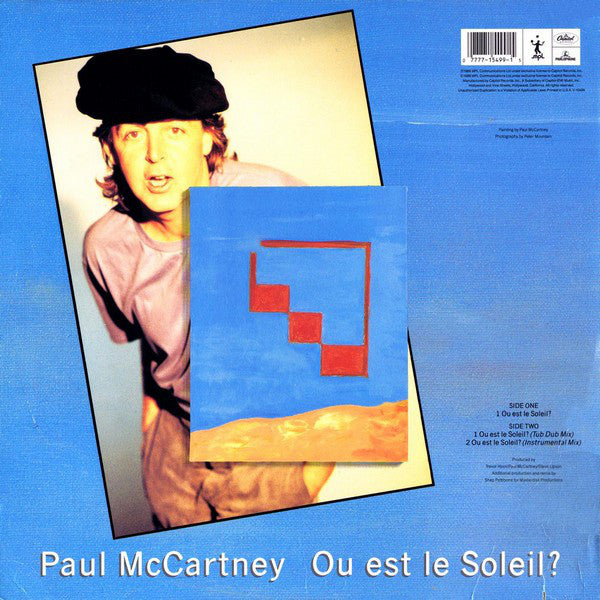 Paul McCartney : Ou Est Le Soleil? (12", Single)