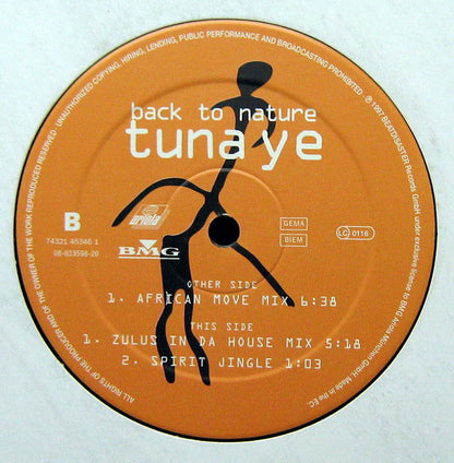 Back To Nature (2) : Tuna Ye (12")