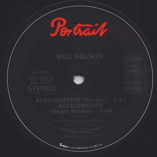 Bill Nelson : Acceleration (12")
