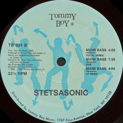 Stetsasonic Featuring Force M.D.'s* : Float On (12", Single)