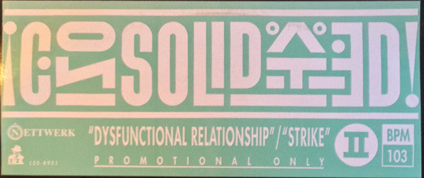 Consolidated : Dysfunctional Relationship / Strike (12", EP, Promo)