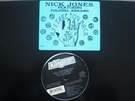 Nick Jones Experience Feat. Colonel Abrams : As I Take You Back (12")