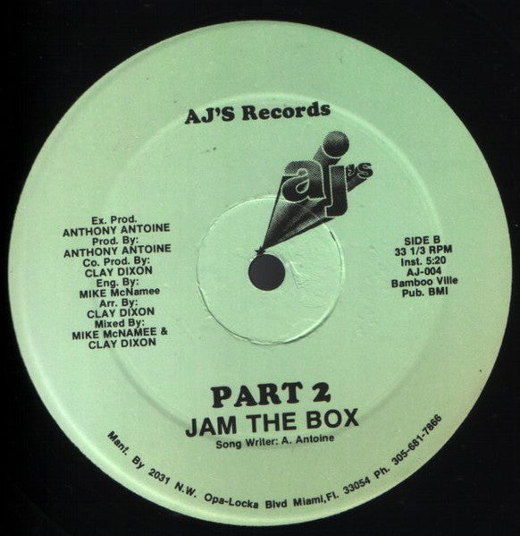 (The Beat Master) Clay D* : The DJ's Hot (Jam In The Box) (12")