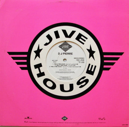 D J Pierre* : Time & Time Again (12", Promo)