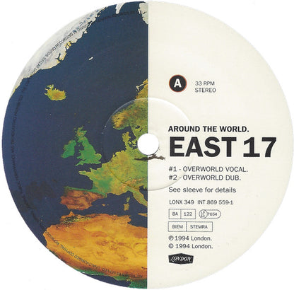 East 17 : Around The World (12", Single)