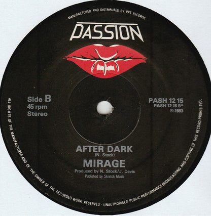 Mirage (12) : Give Me The Night (Medley) (12", P/Mixed, Com)