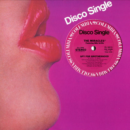 The Miracles Featuring Billy Griffin : Women (Make The World Go 'Round) / Spy For Brotherhood (12", Single)