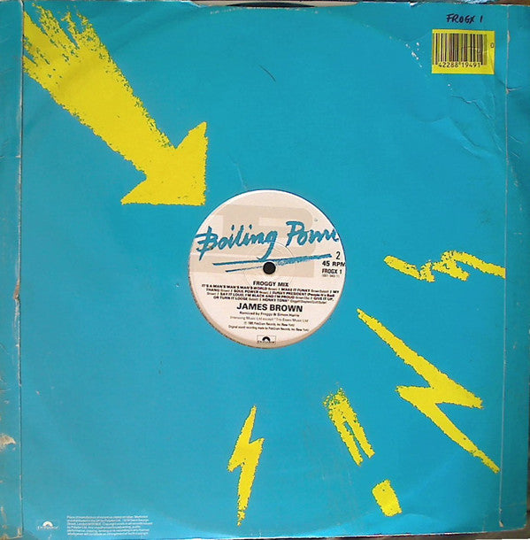 James Brown : Froggy Mix #1 (12", Mixed)