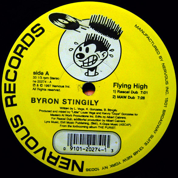Byron Stingily : Flying High (12")
