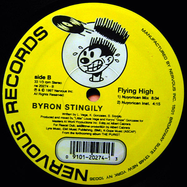 Byron Stingily : Flying High (12")