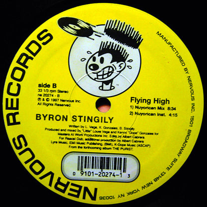 Byron Stingily : Flying High (12")