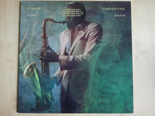 Stanley Turrentine : Home Again (LP, Album, Promo)