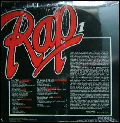 Various : Rap 1 (LP, Comp)