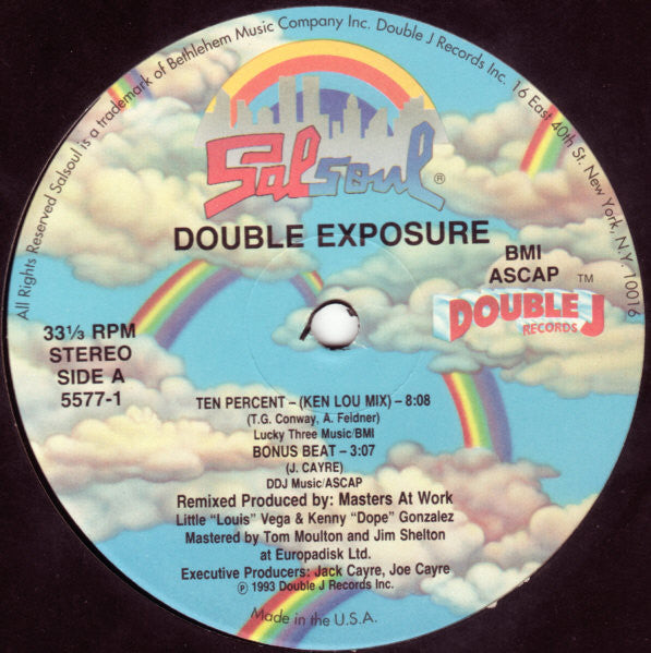 Double Exposure : Ten Percent (12")