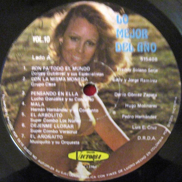 Various : Lo Mejor Del Año Vol. 10 (LP, Comp)