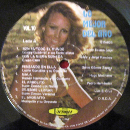 Various : Lo Mejor Del Año Vol. 10 (LP, Comp)