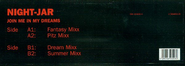 Night-Jar : Join Me In My Dreams (12")