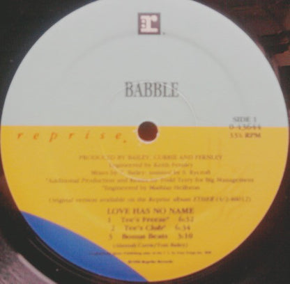 Babble : Love Has No Name (12")