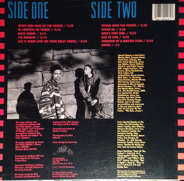 YZ : Sons Of The Father (LP, Album, Promo)