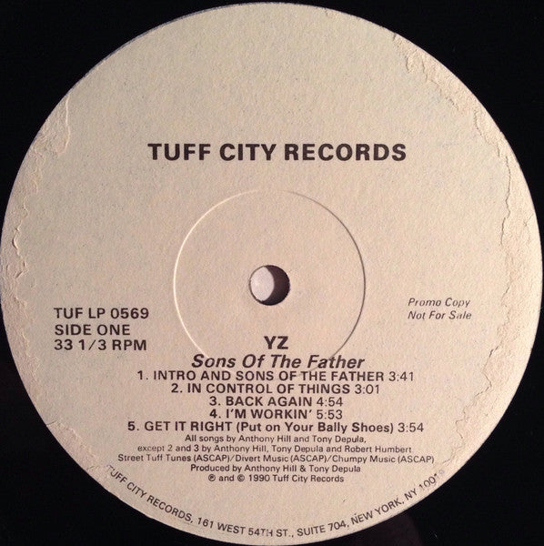 YZ : Sons Of The Father (LP, Album, Promo)