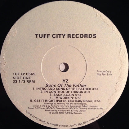 YZ : Sons Of The Father (LP, Album, Promo)