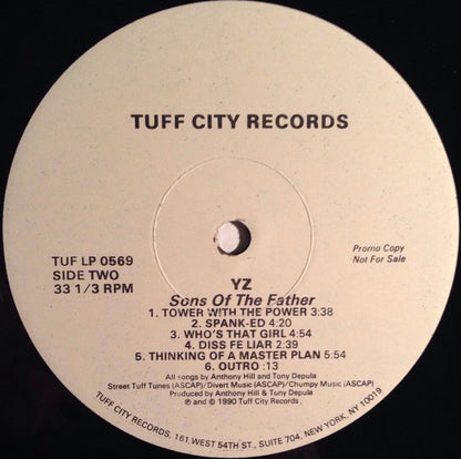 YZ : Sons Of The Father (LP, Album, Promo)