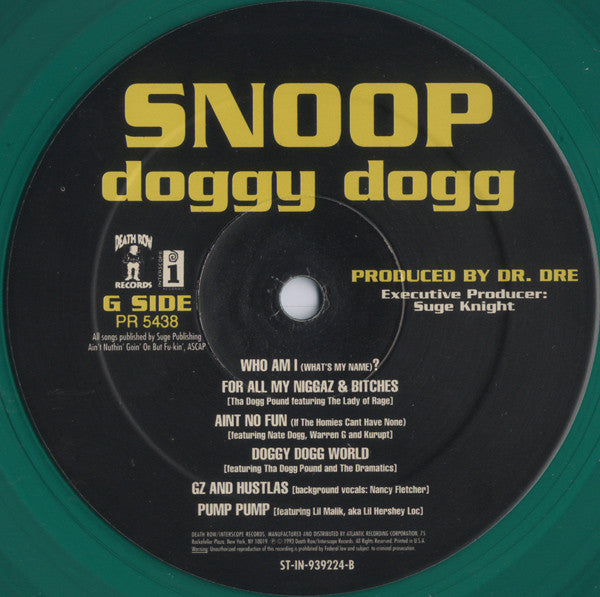 Snoop Dogg : Merry Christmas Muthafuckers (LP, Promo, Gre)