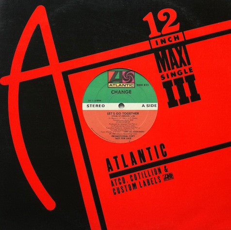 Change : Let's Go Together (12", Maxi, Promo)