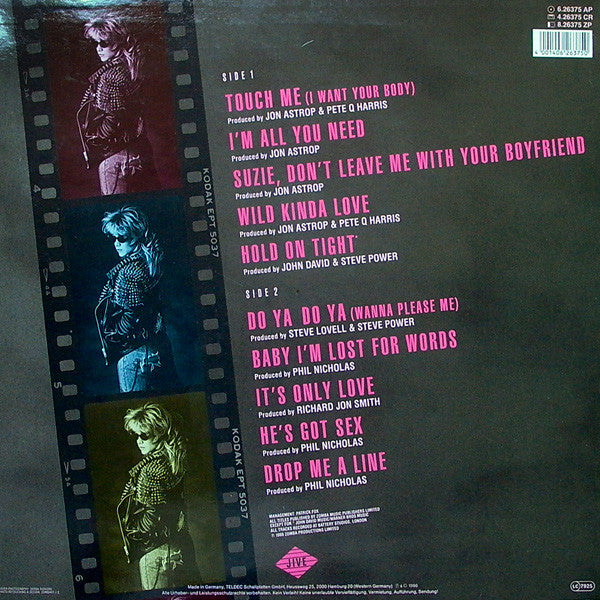 Samantha Fox : Touch Me (LP, Album, DMM)