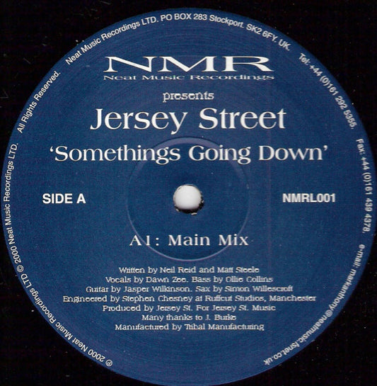 Jersey Street : Somethings Going Down (12")