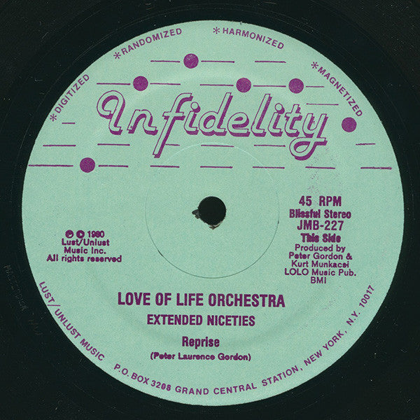 Love Of Life Orchestra : Extended Niceties (12")