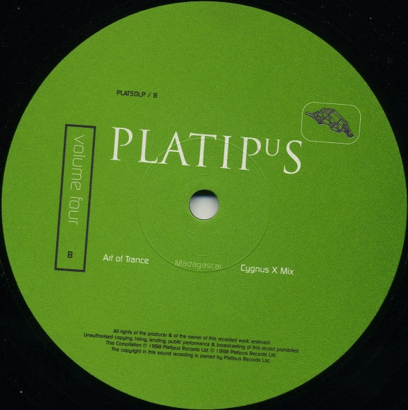 Various : Platipus Records Volume Four (5x12", Comp, Ltd)