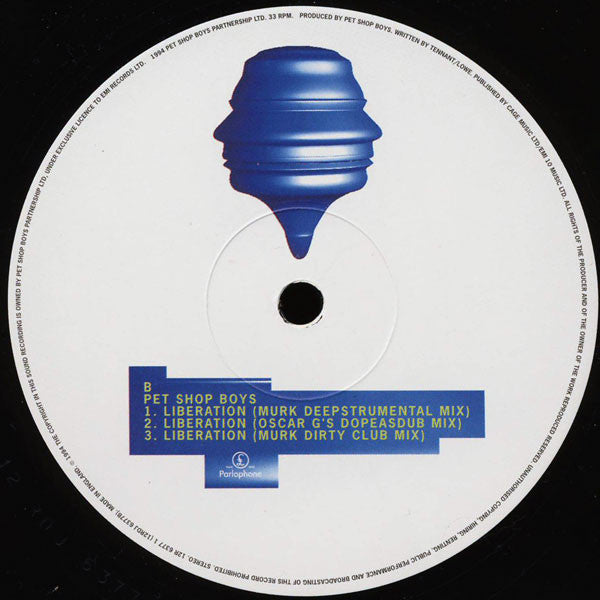 Pet Shop Boys : Liberation (The E Smoove & Murk Remixes) / Young Offender (The Jam & Spoon Remixes) (12" + 12" + Ltd)