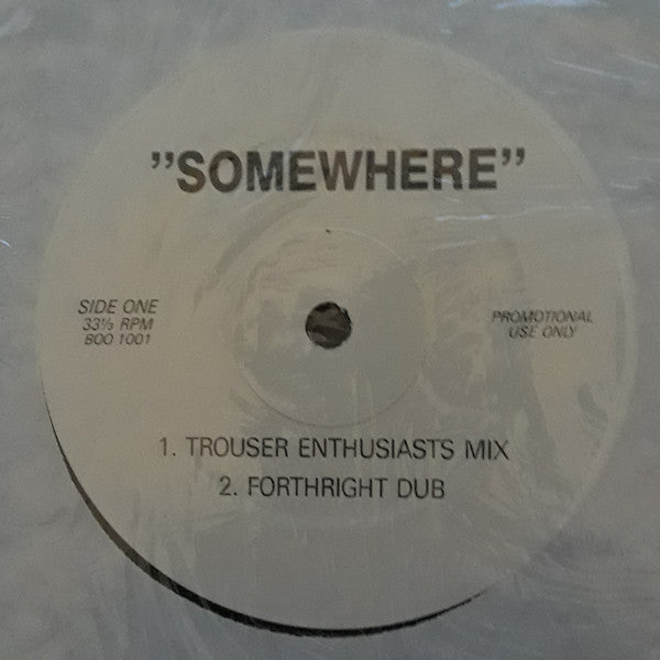 Pet Shop Boys : Somewhere / To Step Aside (12", Promo, Unofficial)