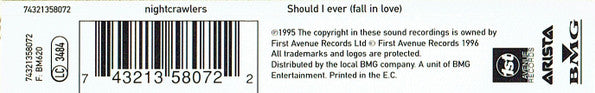Nightcrawlers Featuring John Reid : Should I Ever (Fall In Love) (CD, Single)