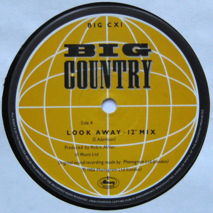 Big Country : Look Away (12" Mix) (12", Single)