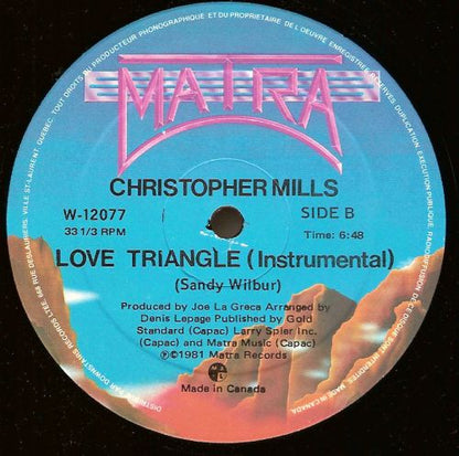 Christopher Mills (2) : Love Triangle (12")