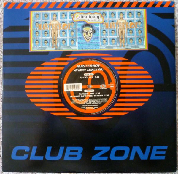 Masterboy : Anybody (Movin' On) (12", Maxi)