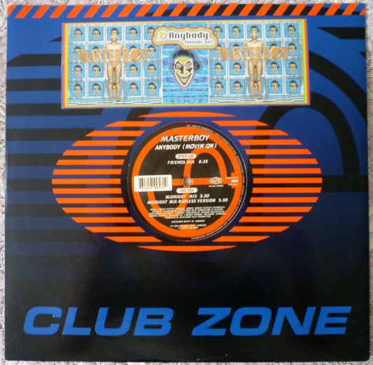 Masterboy : Anybody (Movin' On) (12", Maxi)
