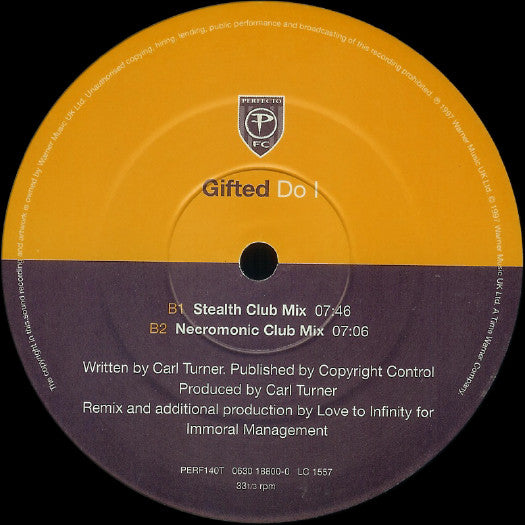 Gifted (2) : Do I (12")