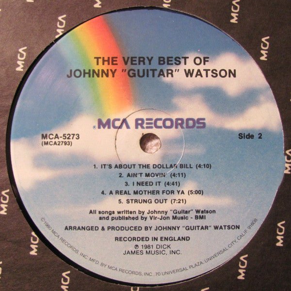 Johnny Guitar Watson : The Very Best Of Johnny Guitar Watson (LP, Comp)