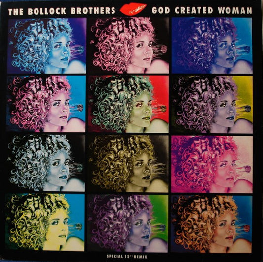 The Bollock Brothers : God Created Woman (12", Maxi)