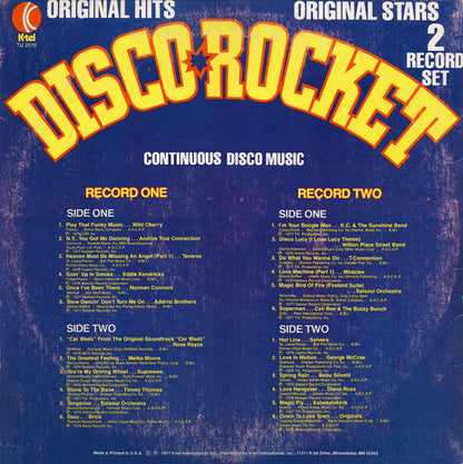Various : Disco Rocket (2xLP, Comp, Mixed, 19,)