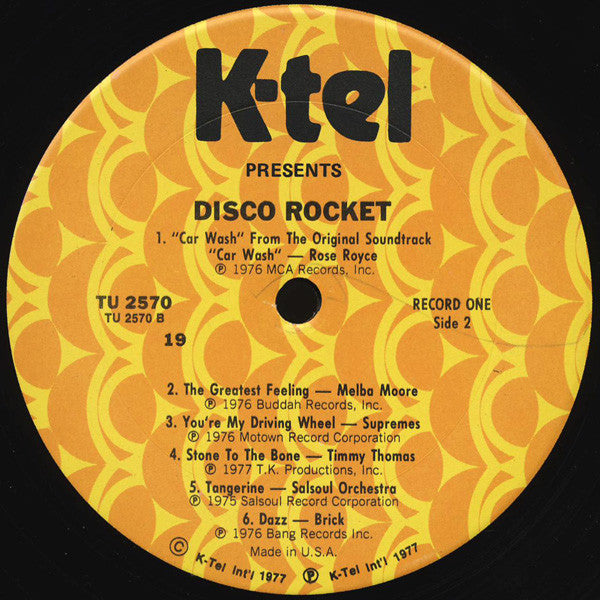 Various : Disco Rocket (2xLP, Comp, Mixed, 19,)