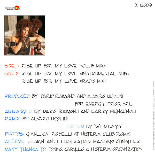 Yvonne Kay : Rise Up (For My Love) (12")