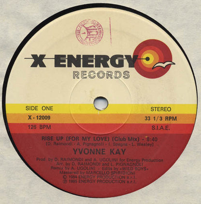 Yvonne Kay : Rise Up (For My Love) (12")