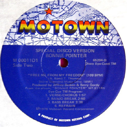 Diana Ross / Bonnie Pointer : What You Gave Me / Free Me From My Freedom (12")