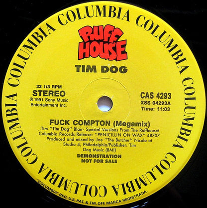 Tim Dog : F-ck Compton (Megamix) (12", Promo)