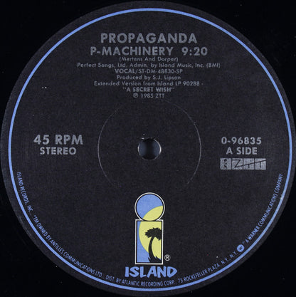 Propaganda : p: Machinery (12", SP )