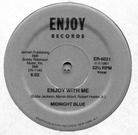 Midnight Blue : Enjoy With Me (12")
